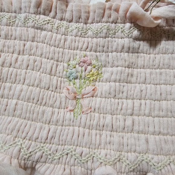 Wild Wawa Floral Tutu Romper Pastel Pink 18-24 months - Picture 5 of 5